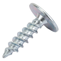 Саморезы ВИРТУОЗ 4,2х16 мм полусферическая головка с прессшайбой, острый, 50 шт 02211