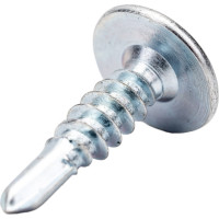 Саморезы ВИРТУОЗ 4,2х16 мм полусферическая головка с прессшайбой, сверло, 50 шт 02280