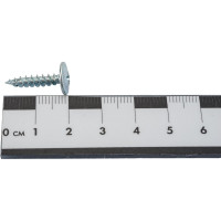 Саморезы ВИРТУОЗ 4,2х19 мм полусферическая головка с прессшайбой, острый, 50 шт 02228
