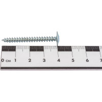 Саморезы ВИРТУОЗ 4,2х41 мм полусферическая головка с прессшайбой, острый, 25 шт 02259