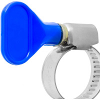 Обжимной хомут из нержавеющей стали MasterProf 12-20 мм, бабочка, 2 шт ИС.140812