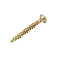 Шурупы ВИРТУОЗ 4х35 потайная головка, желтый цинк 250 шт 280-04635