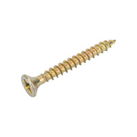 Шурупы ВИРТУОЗ 4х35 потайная головка, желтый цинк 250 шт 280-04635