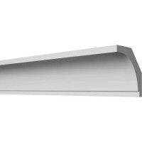 Потолочный карниз Decor-Dizayn ударопрочный влагостойкий под покраску 48Х40Х2000 мм DD13