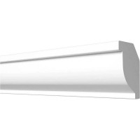 Потолочный карниз Decor-Dizayn ударопрочный влагостойкий под покраску 21Х14Х2000 мм DD09