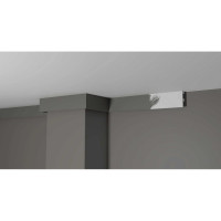 Потолочный карниз Decor-Dizayn ударопрочный влагостойкий под LED подсветку 50Х20Х2000 мм DD617