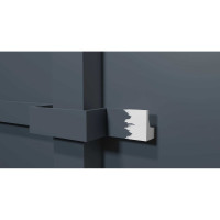 Потолочный карниз Decor-Dizayn ударопрочный влагостойкий под LED подсветку 40Х25Х2000 мм DD616