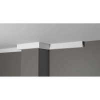 Потолочный карниз Decor-Dizayn ударопрочный влагостойкий под LED подсветку 40Х25Х2000 мм DD616