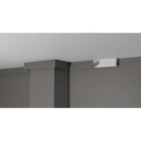 Потолочный карниз Decor-Dizayn ударопрочный влагостойкий под LED подсветку 40Х25Х2000 мм DD616