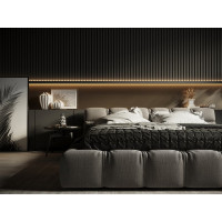 Потолочный карниз Decor-Dizayn ударопрочный влагостойкий под LED подсветку 40Х25Х2000 мм DD616