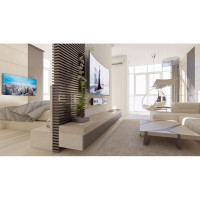 Стеновой молдинг Decor-Dizayn ударопрочный влагостойкий под покраску 40Х25Х2000 мм DD612