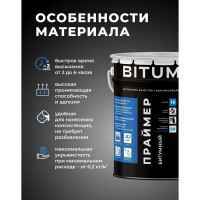 Праймер битумный BITUMEX ведро 18л ПБ-036
