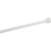 Нейлоновые хомуты для проводов FIT белые, 100 шт., 3,6х150 мм 60368