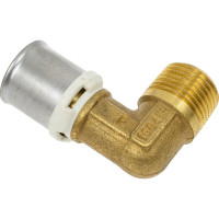 Угольник Frankische с наружной резьбой, латунь, alpex-duo, 20x2-1/2 НР 86820782