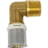 Угольник Frankische с наружной резьбой, латунь, alpex-duo, 20x2-1/2 НР 86820782