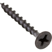 Саморезы ВИРТУОЗ 3,5х 35 мм, крупная резьба, потайная головка, оксидированный 600 шт 600-05069