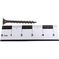 Саморезы ВИРТУОЗ 3,5х 35 мм, крупная резьба, потайная головка, оксидированный 600 шт 600-05069