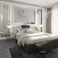 Стеновой молдинг (панель) Decor-Dizayn "Грани" ударопрочная, влагостойкая, под покраску 150Х10Х2000мм DD903