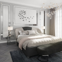 Стеновой молдинг (панель) Decor-Dizayn "Грани" ударопрочная, влагостойкая, под покраску 150Х10Х2000мм DD903