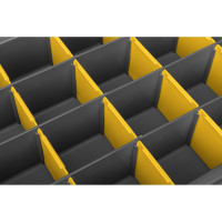 Органайзер Бытпласт WORKER, 13, 330х260х50 мм, серый 433240211