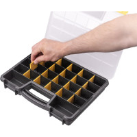 Органайзер Бытпласт WORKER, 13, 330х260х50 мм, серый 433240211