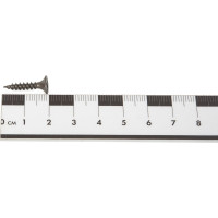 Саморезы ВИРТУОЗ 3,5х 19 мм, частая резьба, потайная головка, оксидированный 100 шт 02358