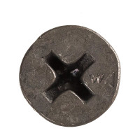 Саморезы ВИРТУОЗ 3,5х 41 мм, частая резьба, потайная головка, оксидированный 50 шт 02396