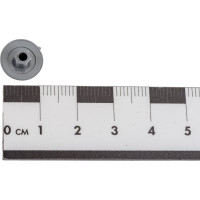 Заглушка под конфирмат ВИРТУОЗ темно-серая, 50 шт. 43474