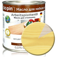 Масло для столешниц BIO PIN 0215 Arbeitsplattenol бесцветное 0,375 л 02150