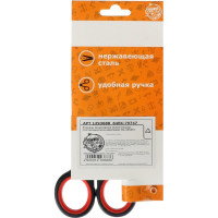 Канцелярские ножницы Calligrata Стандарт 13.5 см пластиковые ручки 1293688