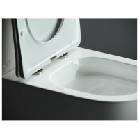 Бачок для унитаза Ceramicanova MIA Rimless, двойной смыв, 3/6 арматура R&T CN1801-T