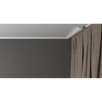 Потолочный карниз Decor-Dizayn ударопрочный влагостойкий под покраску 19Х19Х2000мм DD26