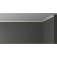 Потолочный карниз Decor-Dizayn ударопрочный влагостойкий под покраску 19Х19Х2000мм DD26