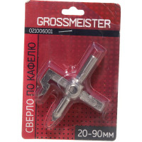 Сверло балеринка по кафелю 20-90 мм GROSSMEISTER 021006001