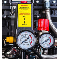 Малошумный безмасляный компрессор Pegas pneumatic PG-2800*2 проф серия 2.8кВт, 365 л/мин,50л 6621