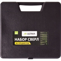 Набор сверл, 60 предмета ULTIMA 113601