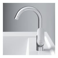 Смеситель для умывальника с поворотным изливом AM.PM Like хром F8002700