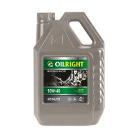 Моторное масло OILRIGHT 10W40, API SG/CD, полусинтетика, 4 л 2363