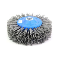 Щетка дисковая нейлон 1-052 140 мм; P46 по дереву для браширования на УПМ/УШМ OSBORN  401.913-5421