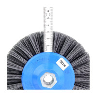 Щетка дисковая нейлоновая 1-053 140 мм; P120 по дереву для шлифовки на УПМ/УШМ OSBORN 401.913-5431