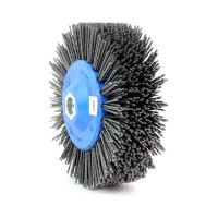 Щетка дисковая нейлоновая 1-105 140 мм; P80 по дереву для шлифовки на УПМ/УШМ OSBORN 401.913-5401