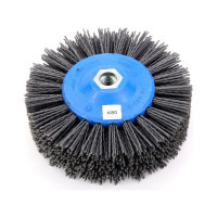 Щетка дисковая нейлоновая 1-105 140 мм; P80 по дереву для шлифовки на УПМ/УШМ OSBORN 401.913-5401