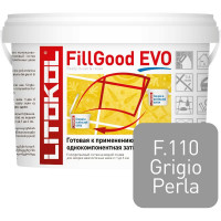 Полиуретановый состав для затирки швов LITOKOL FillGood EVO F.110 GRIGIO PERLA 496290002