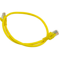 Патч-корд ExeGate UTP-RJ45-RJ45-5e-0,5M-YL, UTP, cat.5e, 0.5м, желтый 172880