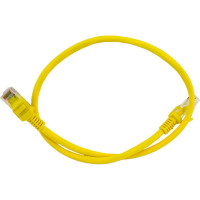 Патч-корд ExeGate UTP-RJ45-RJ45-5e-0,5M-YL, UTP, cat.5e, 0.5м, желтый 172880