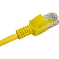 Патч-корд ExeGate UTP-RJ45-RJ45-5e-0,5M-YL, UTP, cat.5e, 0.5м, желтый 172880
