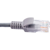 Патч-корд ExeGate UTP-RJ45-RJ45-5e-10M-GY, UTP, cat.5e, 10м, серый 169510