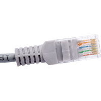 Патч-корд ExeGate UTP-RJ45-RJ45-5e-10M-GY, UTP, cat.5e, 10м, серый 169510