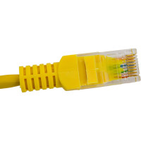 Патч-корд ExeGate UTP-RJ45-RJ45-5e-2M-YL, UTP, cat.5e, 2м, желтый 258674