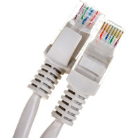 Патч-корд ExeGate UTP-RJ45-RJ45-5e-30M-GY, UTP, cat.5e, 30м, серый 272303